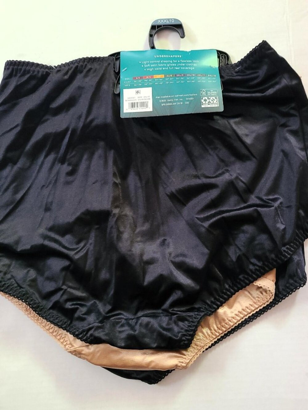 Vanity Fair Lingerie 3 Pack Brief Panties Radiant Collection Undershaper XXXL 10 - Picture 2 of 6